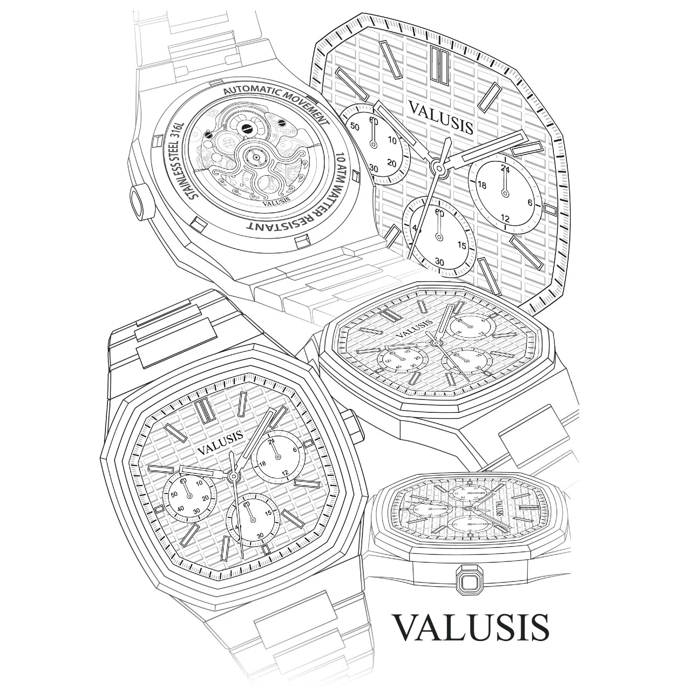 VOLT GREEN CHRONO AUTOMATIC - Image 6